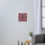 Geo (Plum) Art Print Gallery Image 3