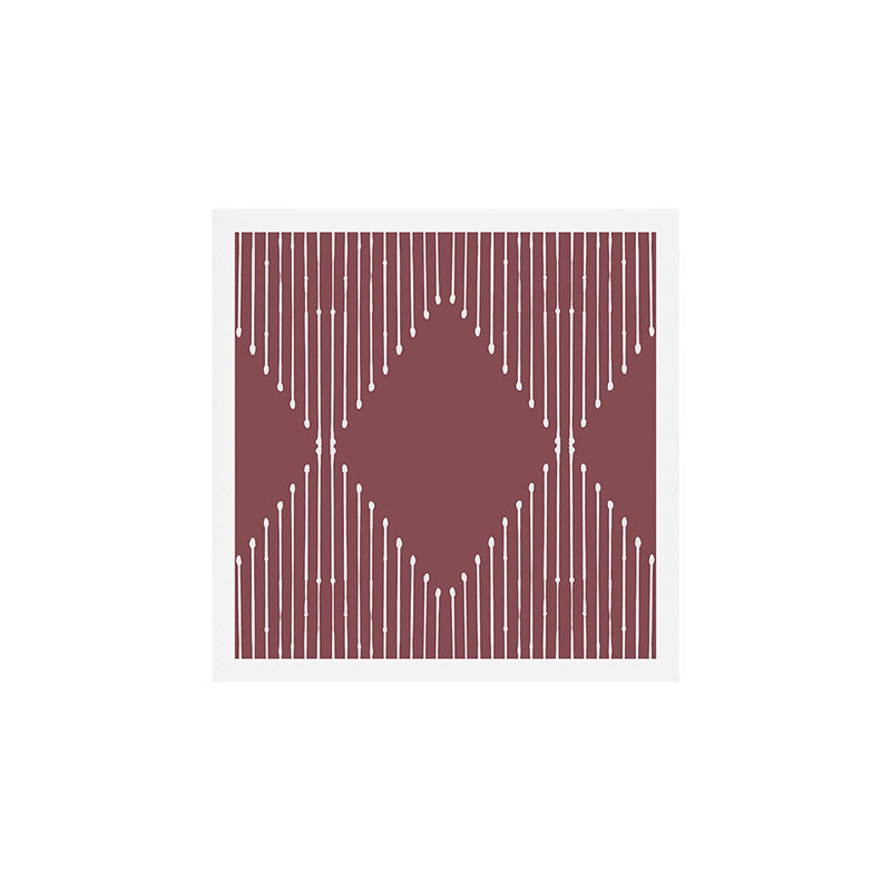 Geo (Plum) Art Print Gallery Image 1