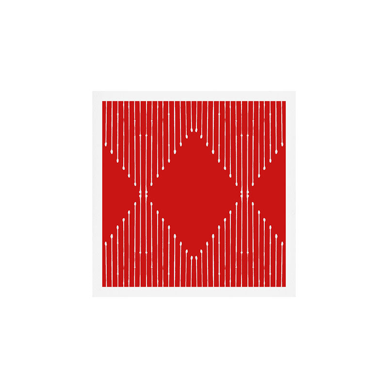 Geo (Red) Art Print Gallery Image 1