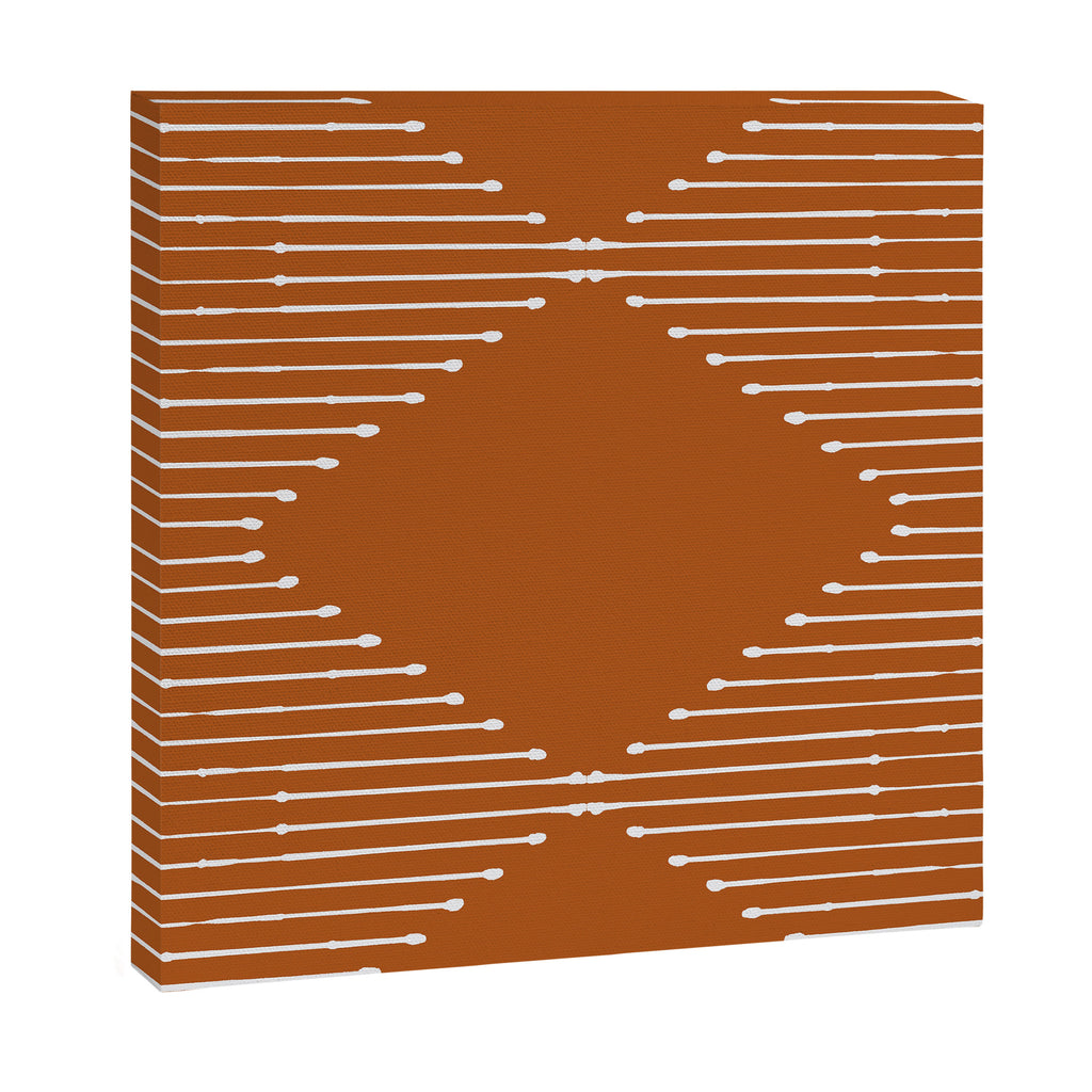 Geo (Rust) Canvas Print Gallery Image 3