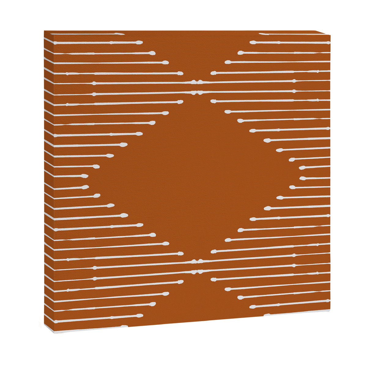 Geo (Rust) Canvas Print Gallery Image 3