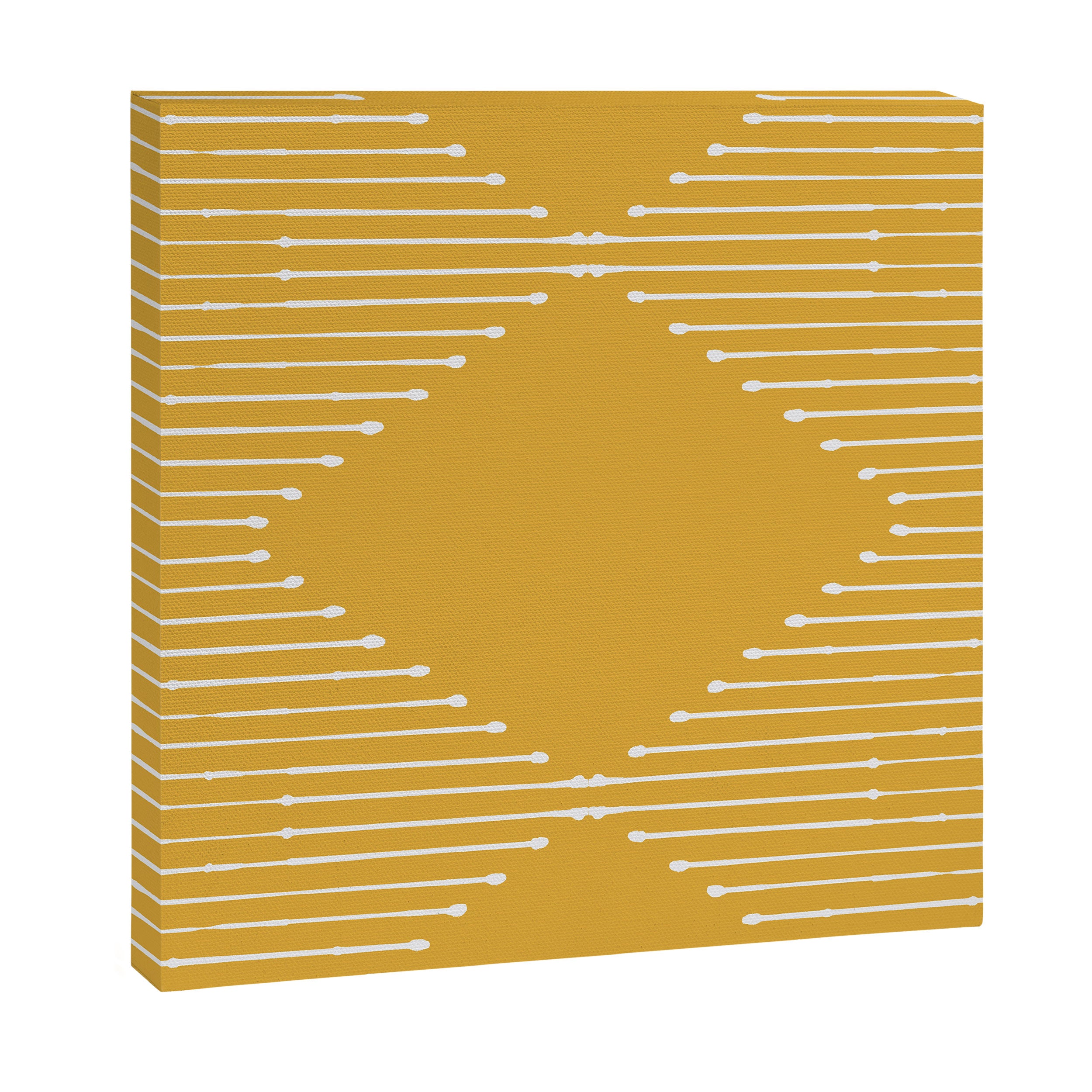 Geo (Yellow) Canvas Print Gallery Image 3