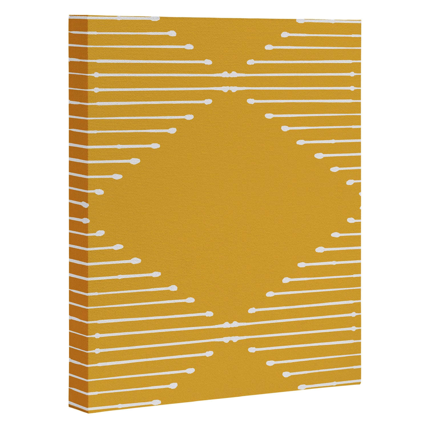 Geo (Yellow) Canvas Print Gallery Image 3