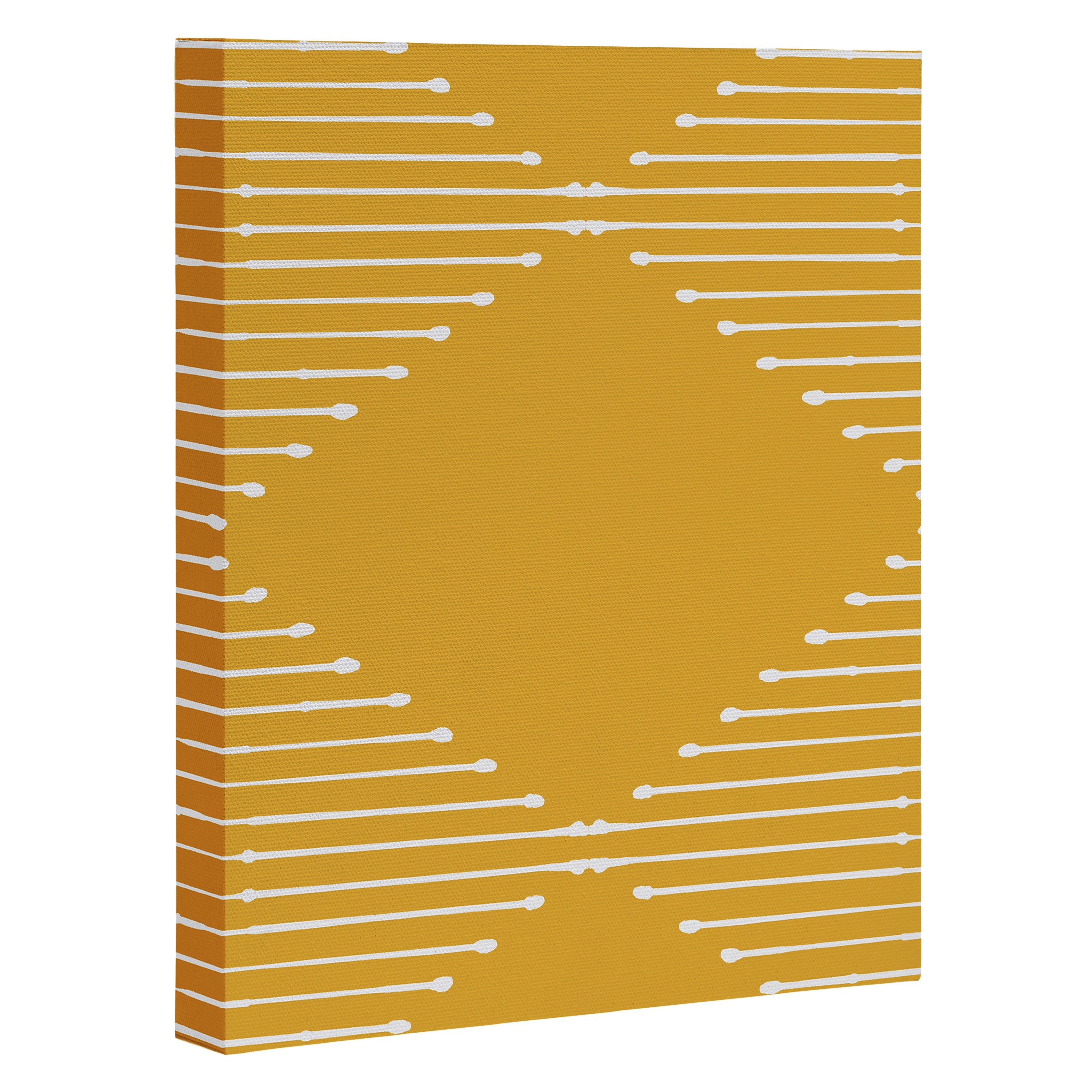 Geo (Yellow) Canvas Print Gallery Image 3