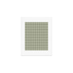 Grid (Green) Art Print Gallery Image 1