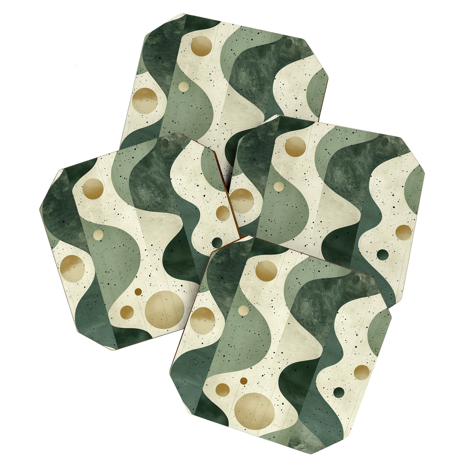 Groovy Sage Coaster Gallery Image 1