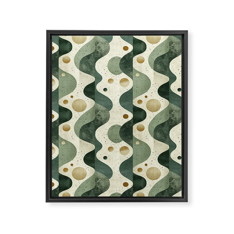 Groovy Sage Framed Canvas Print Gallery Image 8