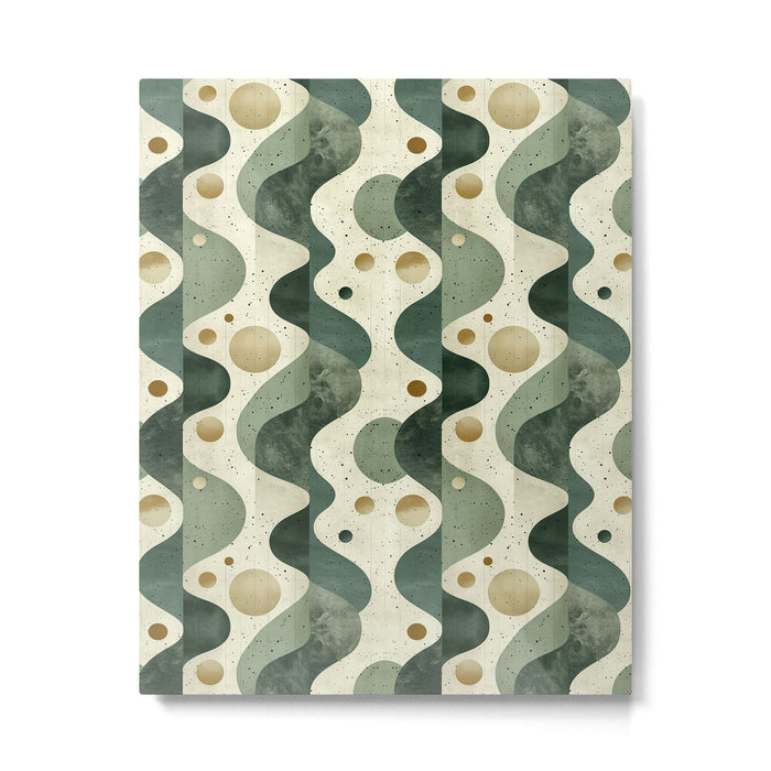 Groovy Sage Metal Print Gallery Image 1