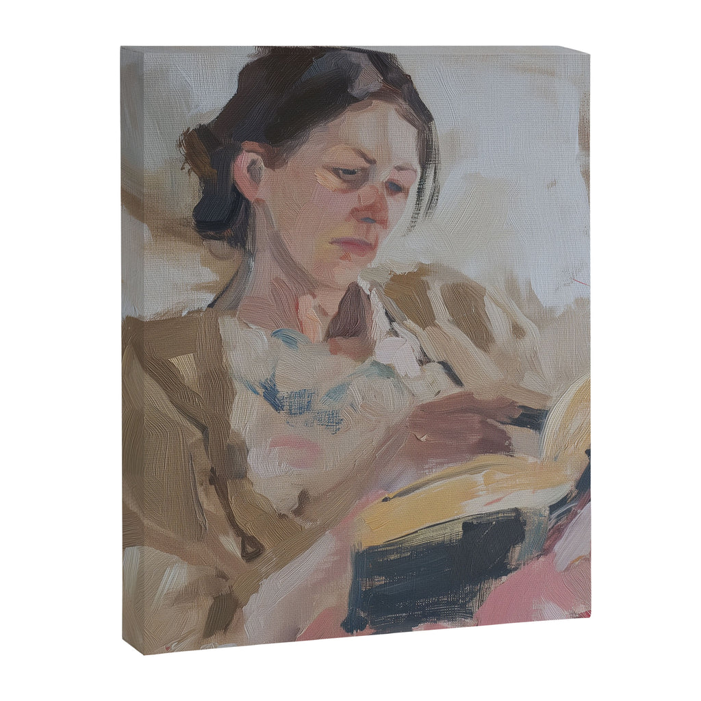 Hardcore Bookworm II Canvas Print Gallery Image 6
