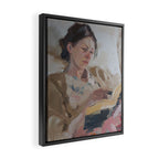 Hardcore Bookworm II Framed Canvas Print Gallery Image 2