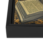 Hardcore Bookworm IV Framed Canvas Print Gallery Image 3