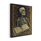 Hardcore Bookworm IV Framed Canvas Print Gallery Image 2