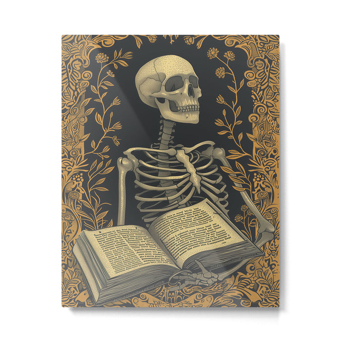 Hardcore Bookworm IV Metal Print Gallery Image 1