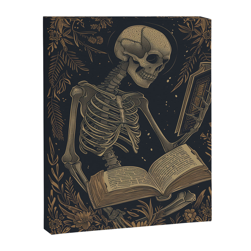 Hardcore Bookworm V Canvas Print Gallery Image 6