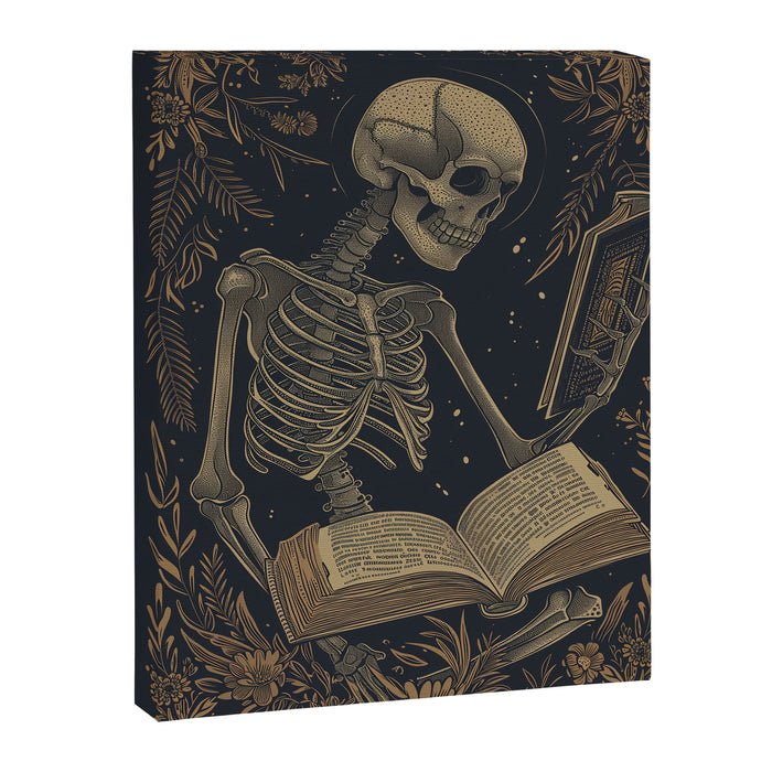 Hardcore Bookworm V Canvas Print Gallery Image 1