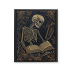 Hardcore Bookworm V Framed Canvas Print Gallery Image 6