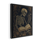 Hardcore Bookworm V Framed Canvas Print Gallery Image 2