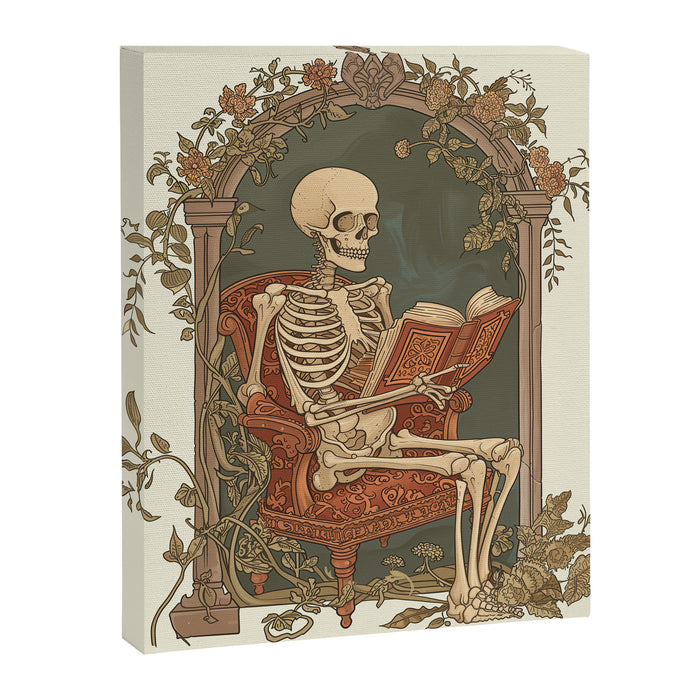 Hardcore Bookworm VI Canvas Print Gallery Image 1