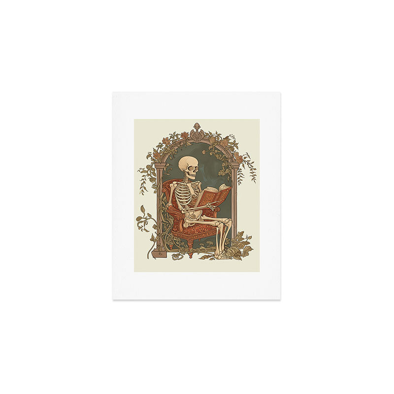 Hardcore Bookworm VI Art Print Gallery Image 1
