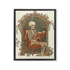 Hardcore Bookworm VI Framed Canvas Print Gallery Image 6