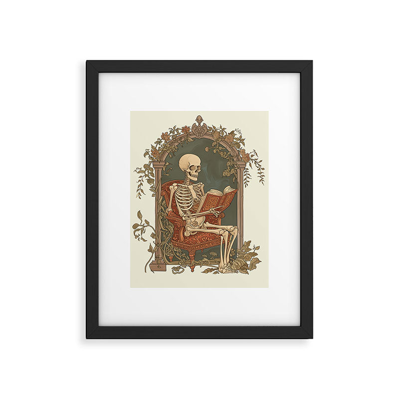 Hardcore Bookworm VI Framed Art Print Gallery Image 5