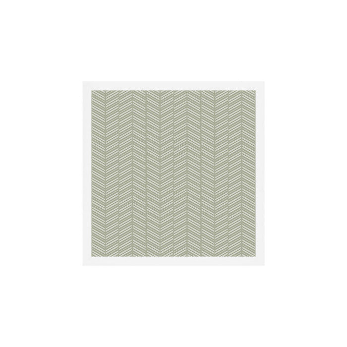 Herringbone (Sage) Art Print Gallery Image 1