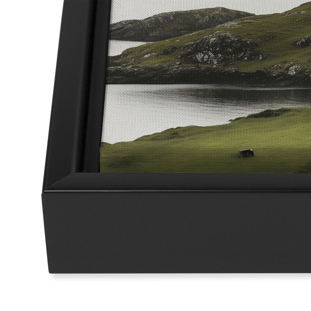 Highland Coast Framed Canvas Print Gallery Image 3
