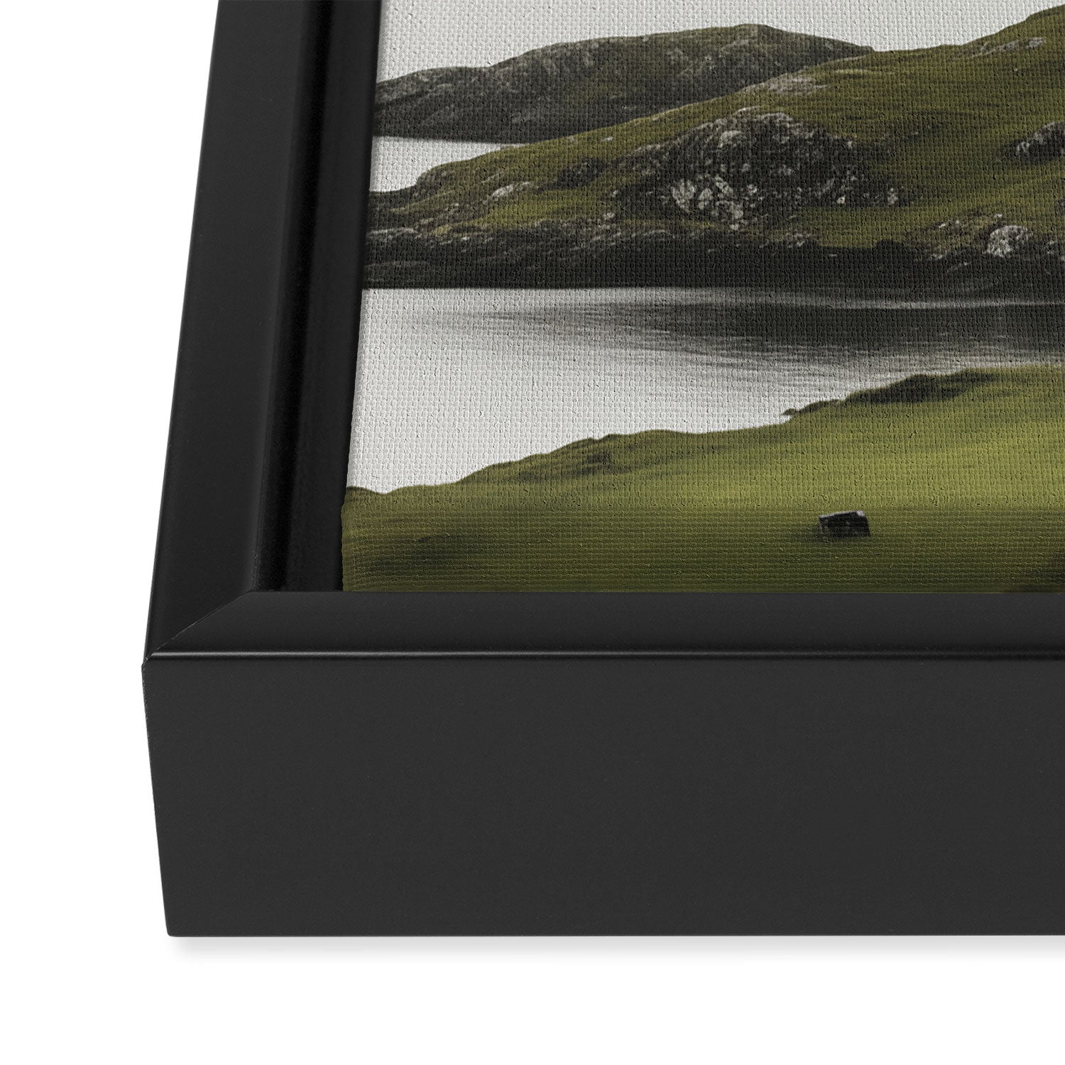 Highland Coast Framed Canvas Print Gallery Image 3