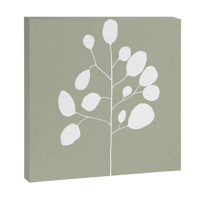 Large Eucalyptus (Linen Sage) Canvas Print Gallery Image 1