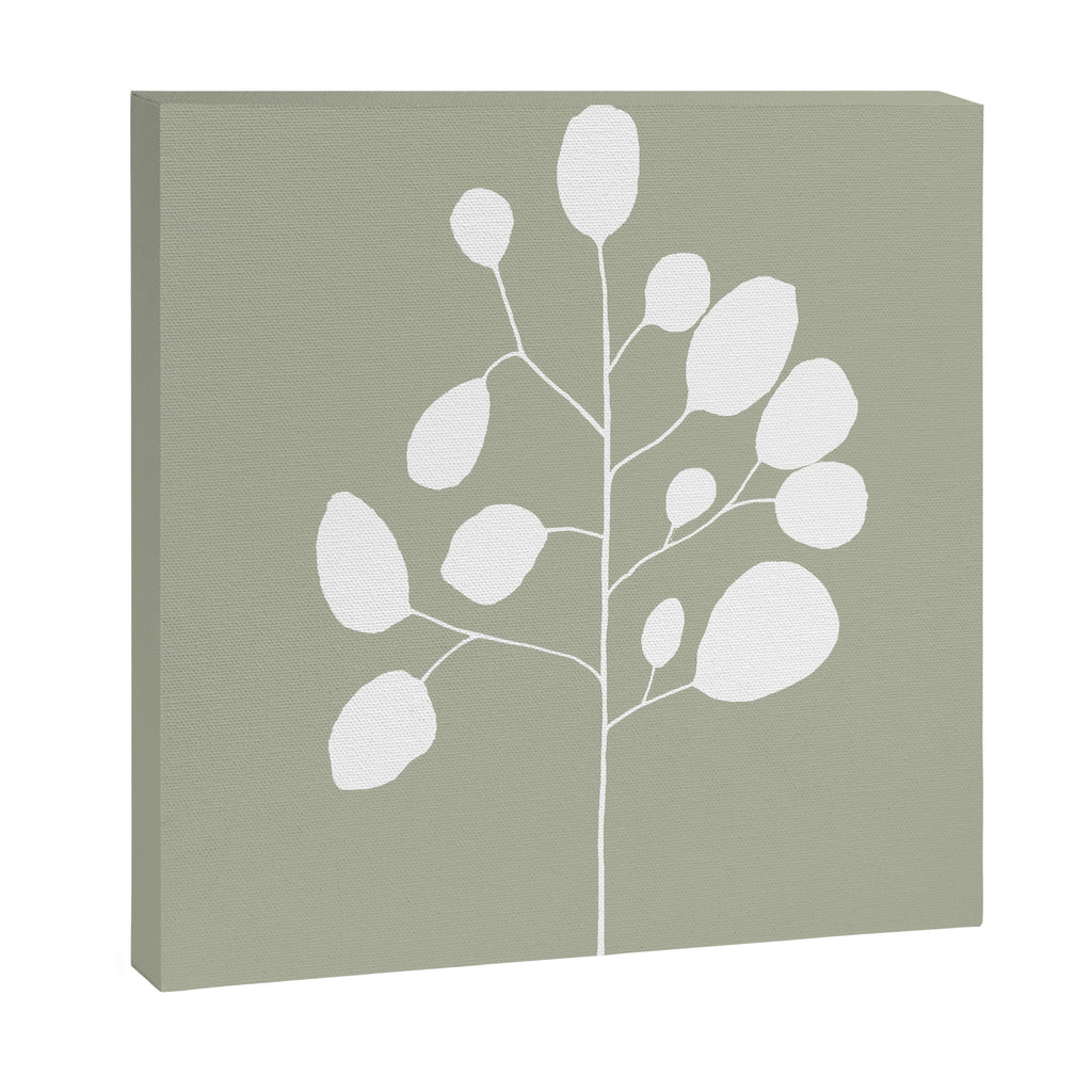 Large Eucalyptus (Linen Sage) Canvas Print Gallery Image 3