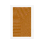 Lines (Golden Brown) Art Print Gallery Image 1