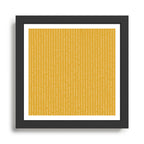 Lines II (Mustard Yellow) Framed Art Print Gallery Image 1