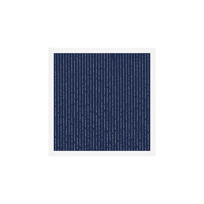 Lines II (Navy) Art Print Gallery Image 1