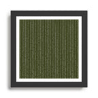 Lines II (Olive Green) Framed Art Print Gallery Image 1