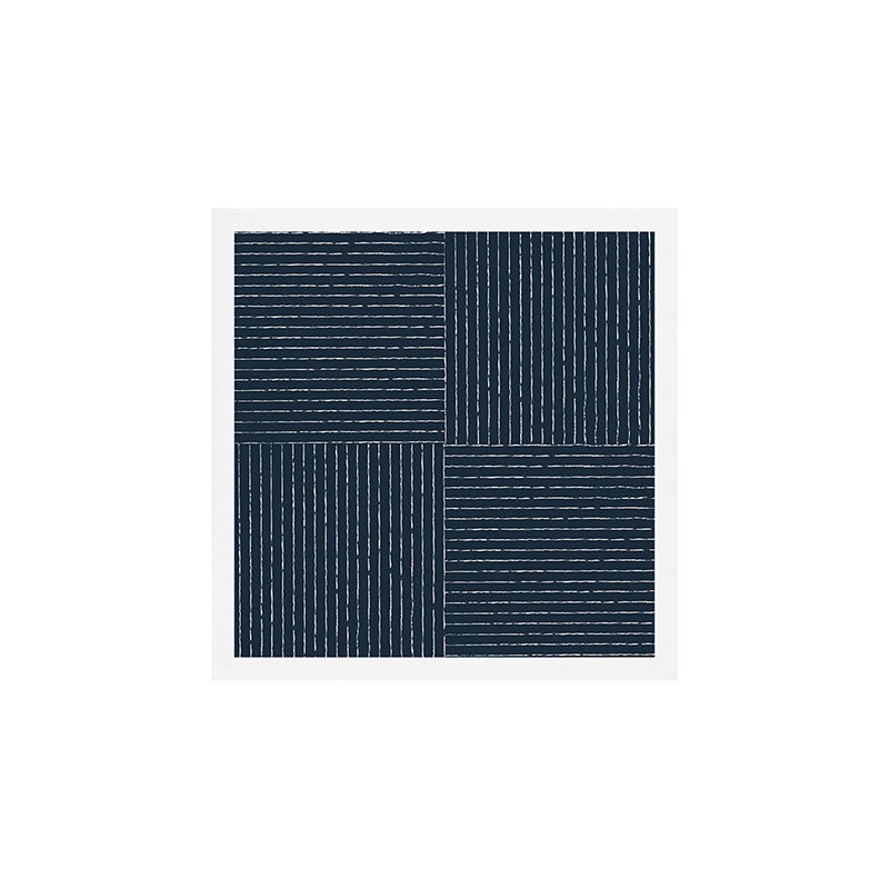 Lines III (Annapolis Blue) Art Print Gallery Image 1
