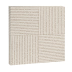 Lines III (Cream) Canvas Print Gallery Image 3