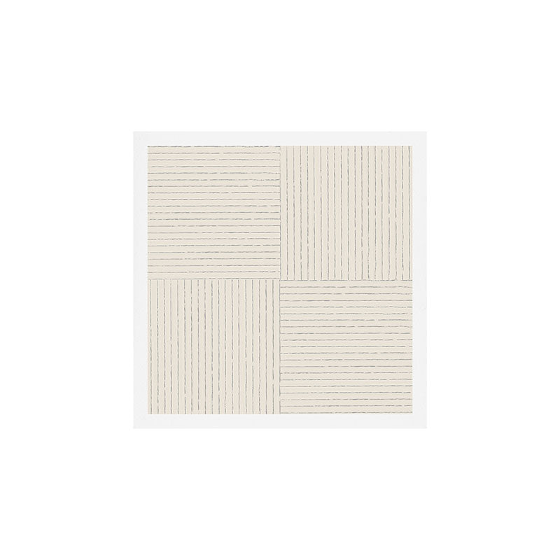 Lines III (Linen Gray) Art Print Gallery Image 1