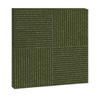 Lines III (Olive Green) Canvas Print Gallery Image 3