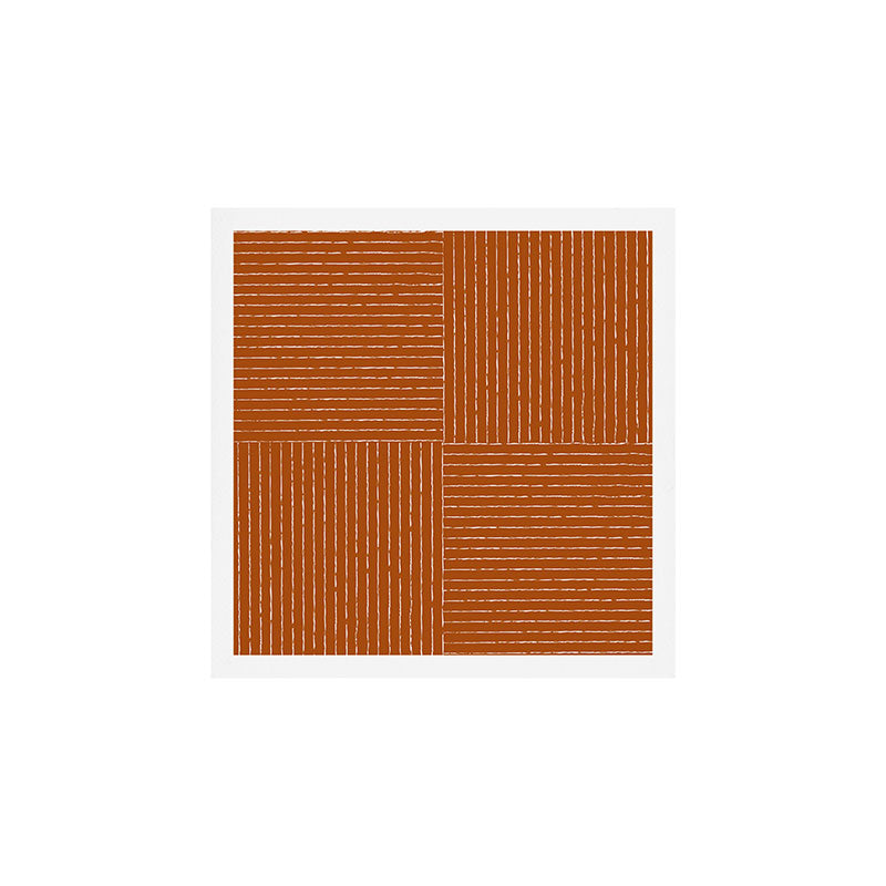 Lines III (Rust) Art Print Gallery Image 1