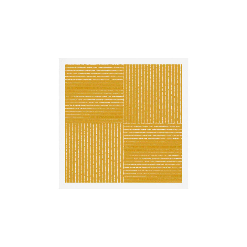 Lines III (Yellow) Art Print Gallery Image 1