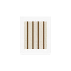 Lines IV (Cream & Chocolate) Art Print Gallery Image 1