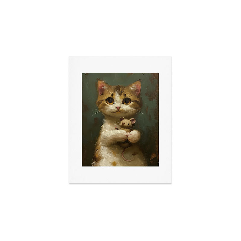 Me and my friend Art Print Gallery Image 1