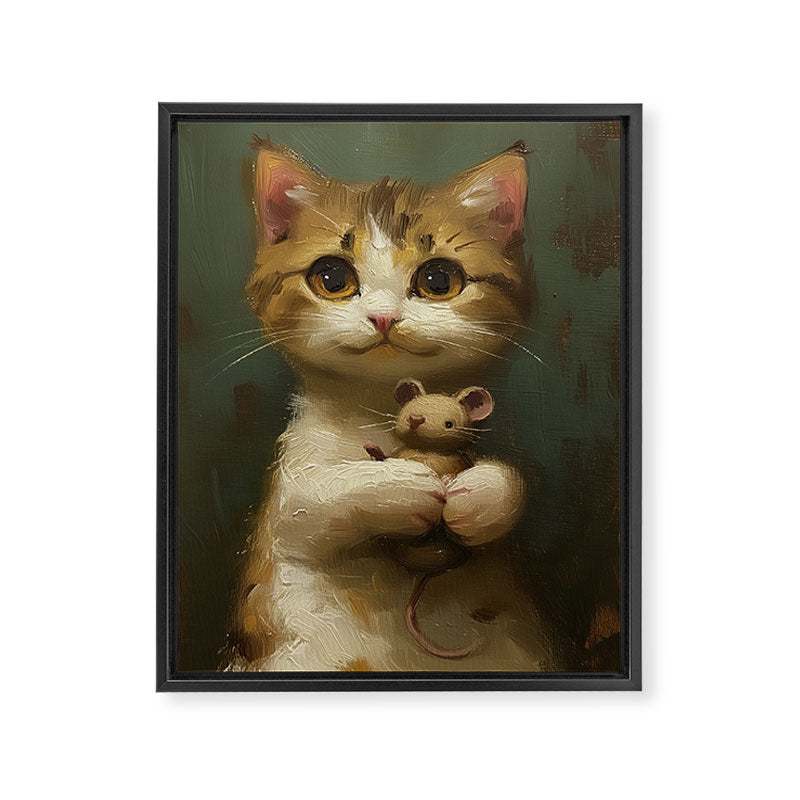 Me and my friend Framed Canvas Print Gallery Image 6