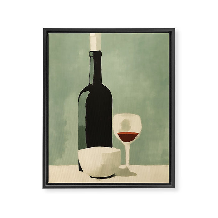 Me time Framed Canvas Print Gallery Image 1