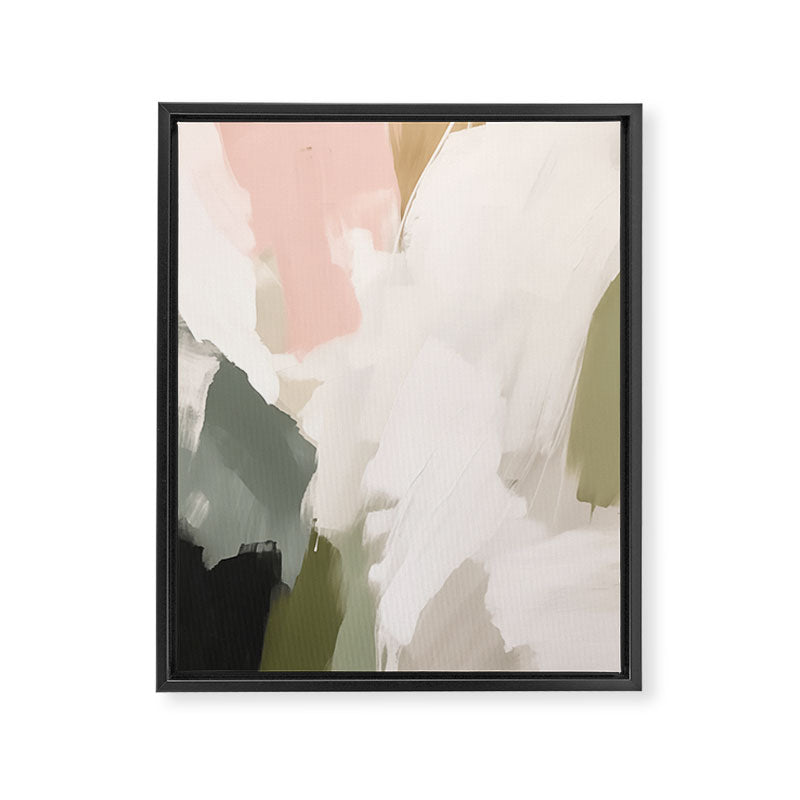 Midcentury Boho Garden Framed Canvas Print Gallery Image 6