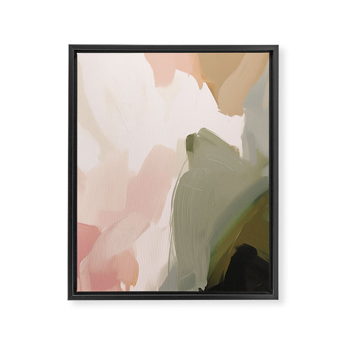 Midcentury Boho Garden II Framed Canvas Print Gallery Image 1