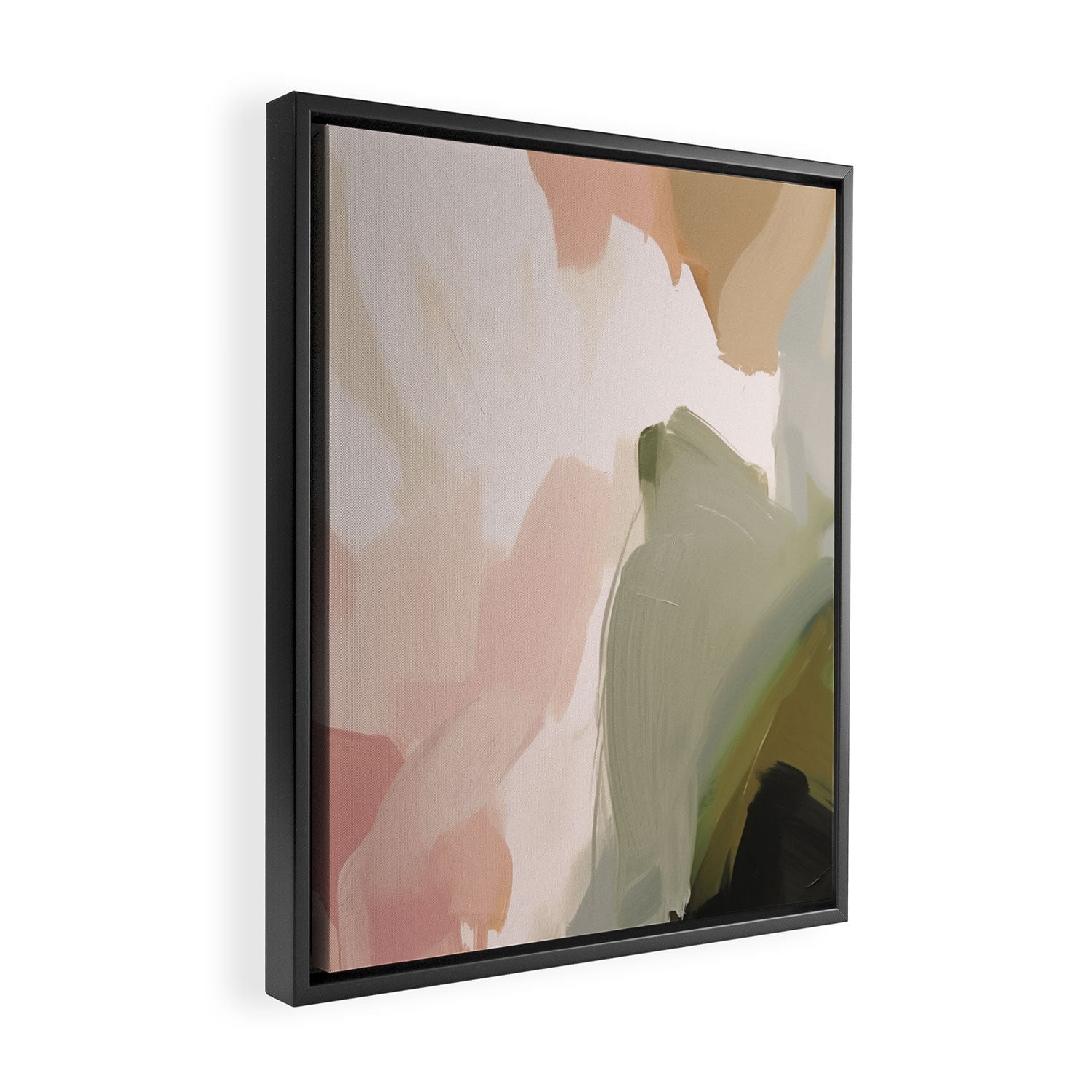 Midcentury Boho Garden II Framed Canvas Print Gallery Image 2