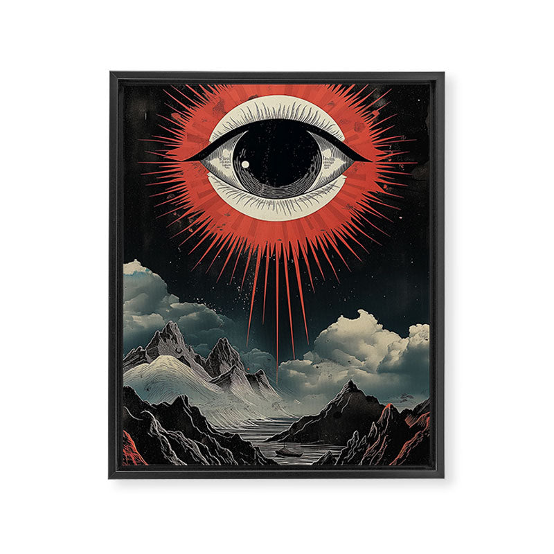 Mind's Eye Framed Canvas Print Gallery Image 6