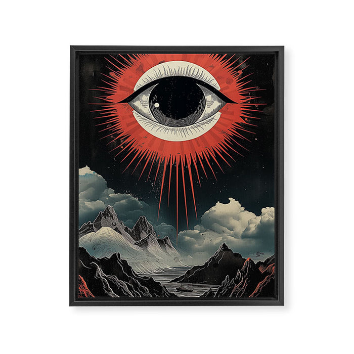 Mind's Eye Framed Canvas Print Gallery Image 1