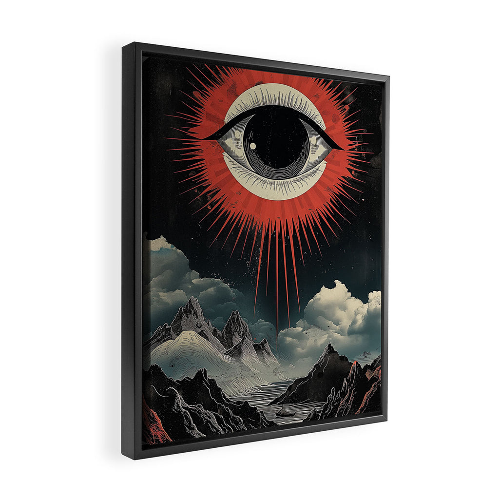 Mind's Eye Framed Canvas Print Gallery Image 2